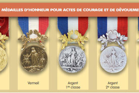 Médaille de la sécurité intérieure - Les médailles d'honneur